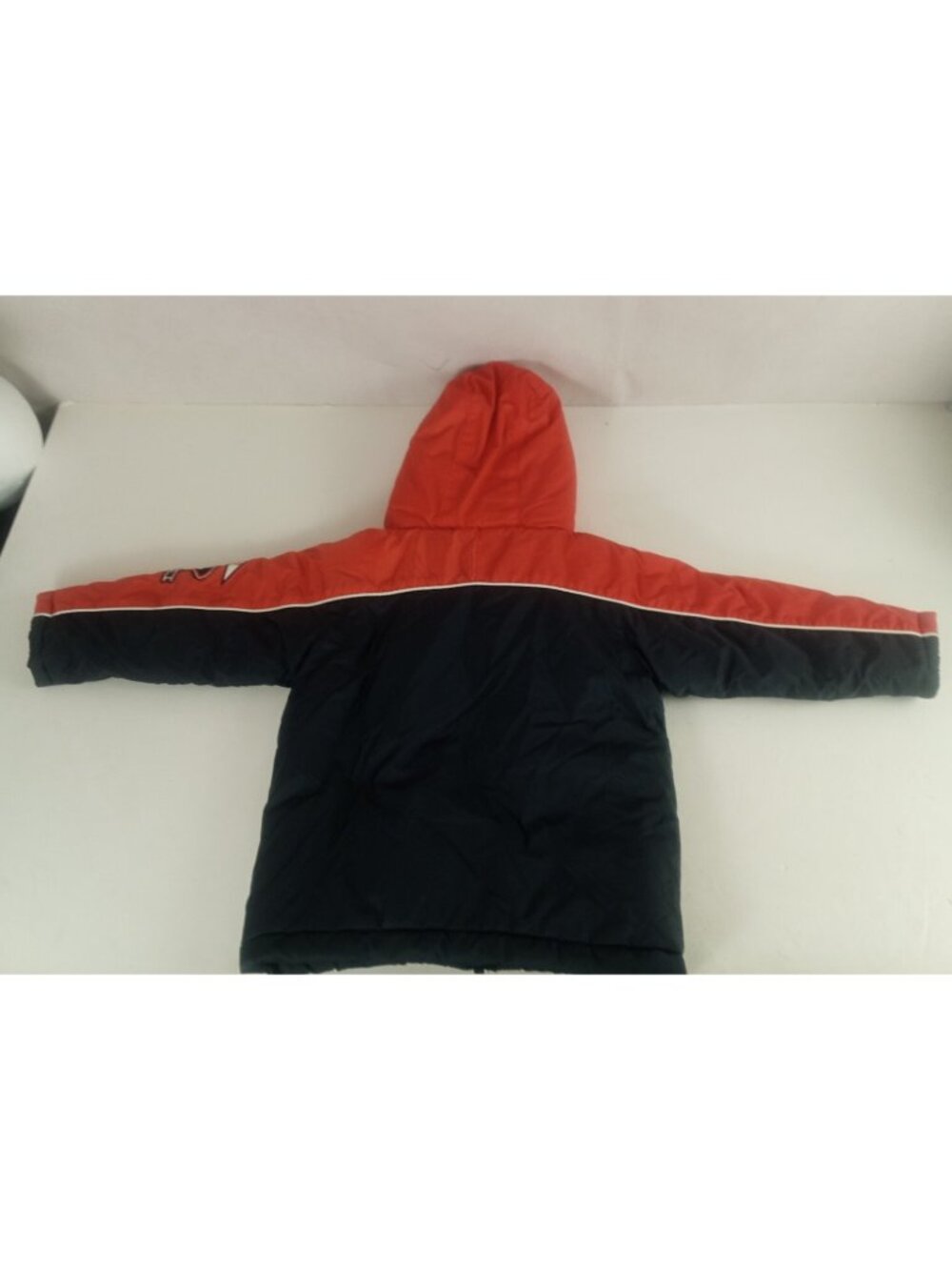 Boys Disney Tigger Coat Jacket Size 18 months Navy Orange With Hood - Picture 14 of 14